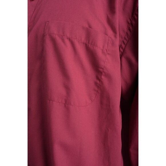 Hugo Boss Mens Dress Shirt Sz ? Button Down Red Burgundy Maroon NWT - Picture 4 of 6